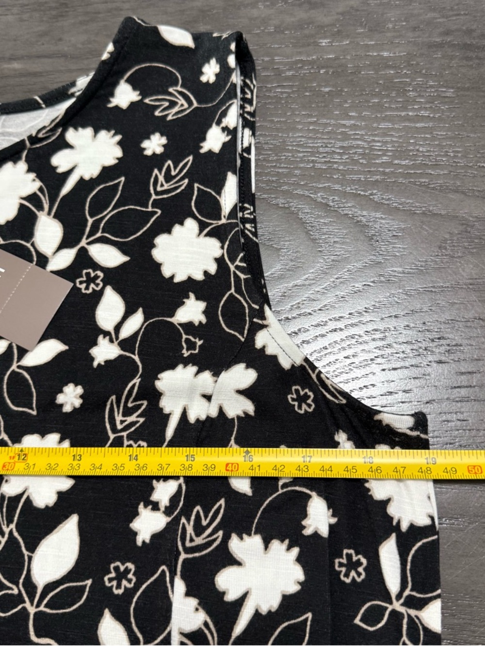 J.Jill Sleeveless Floral Maxi Dress Size M tall - Picture 6 of 9